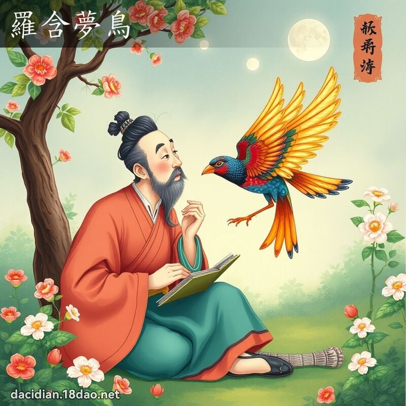 罗含梦鸟 - 国语大辞典配图