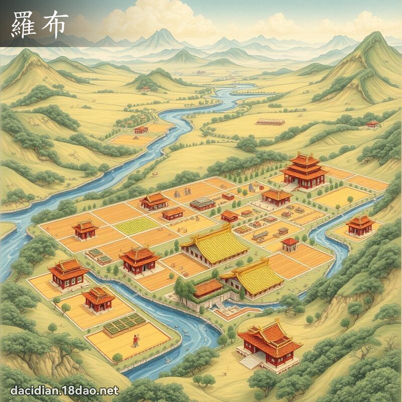 羅布 - 國語大辭典配圖