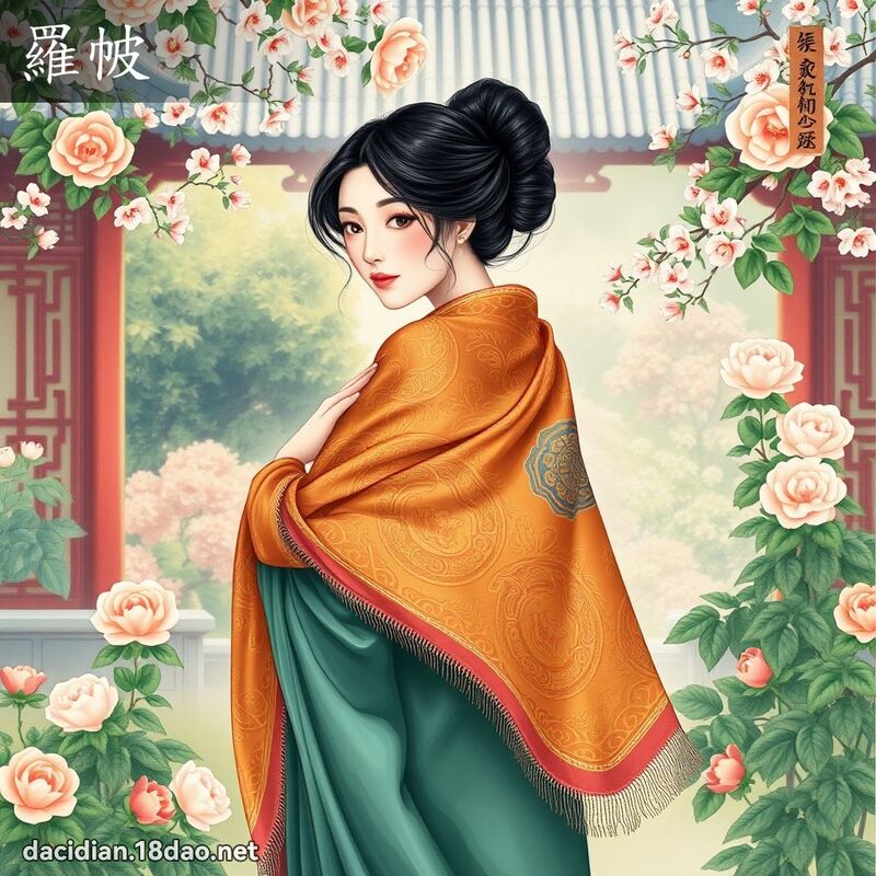羅帔 - 國語大辭典配圖