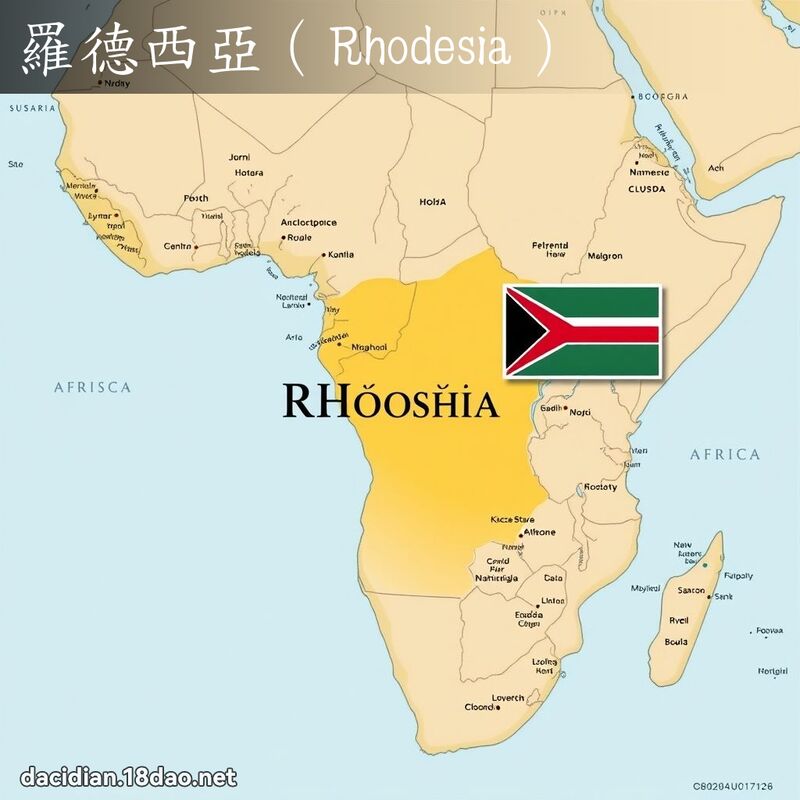 罗德西亚（Rhodesia） - 国语大辞典配图