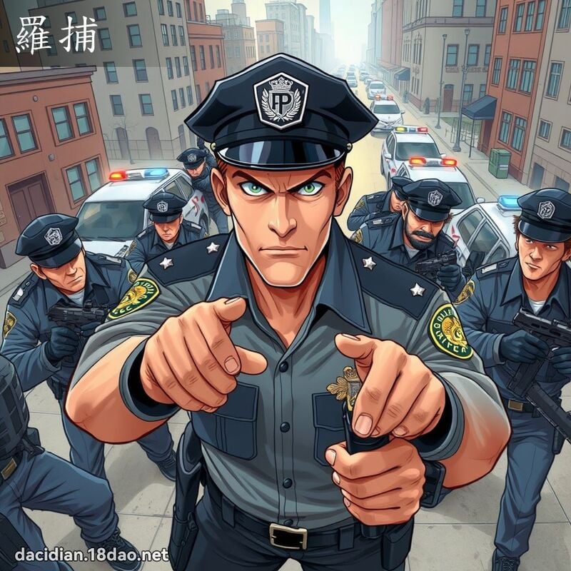 罗捕 - 国语大辞典配图