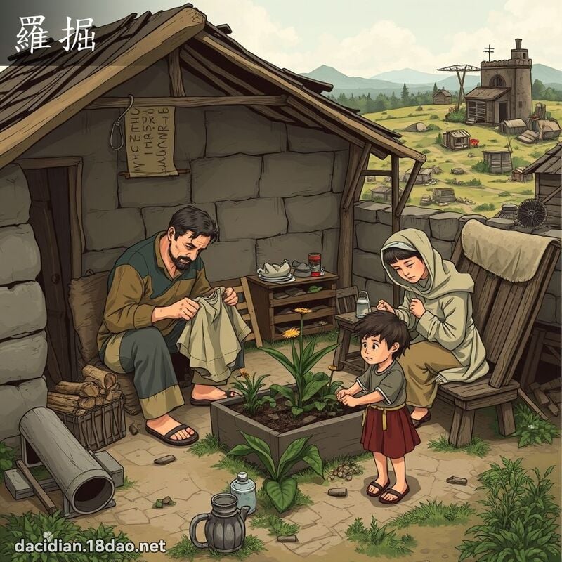 罗掘 - 国语大辞典配图