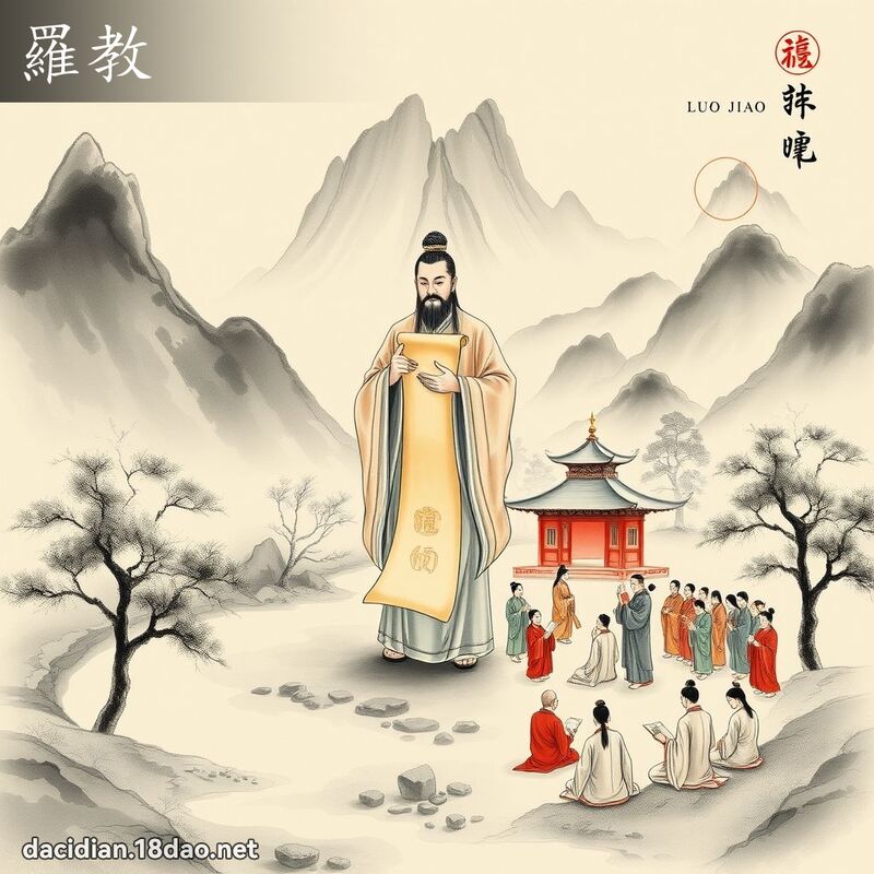 罗教 - 国语大辞典配图