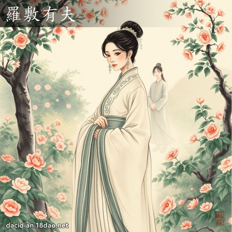 羅敷有夫 - 國語大辭典配圖