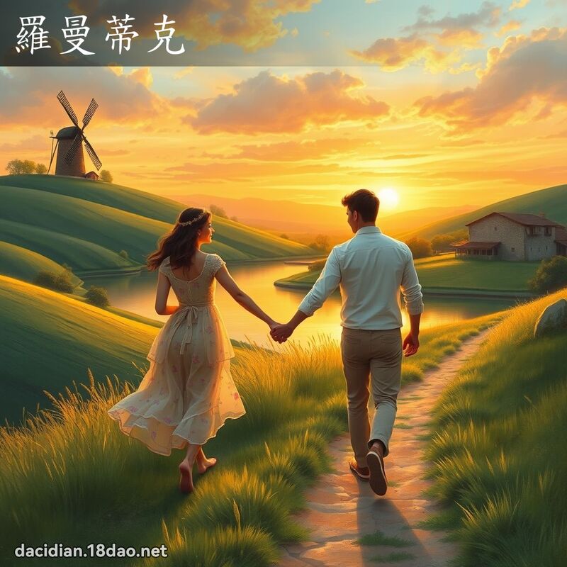 羅曼蒂克 - 國語大辭典配圖