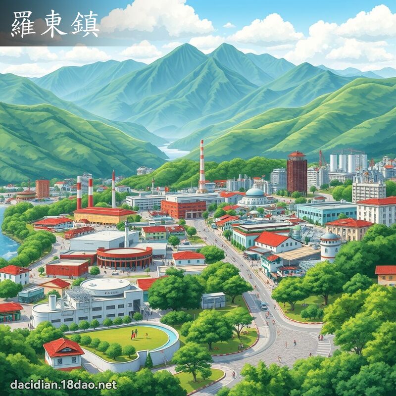 罗东镇 - 国语大辞典配图