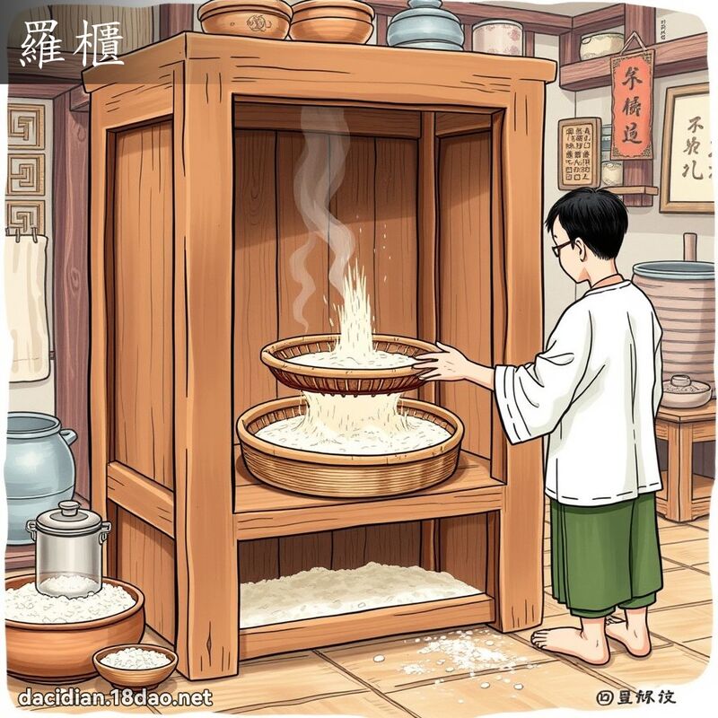 罗柜 - 国语大辞典配图