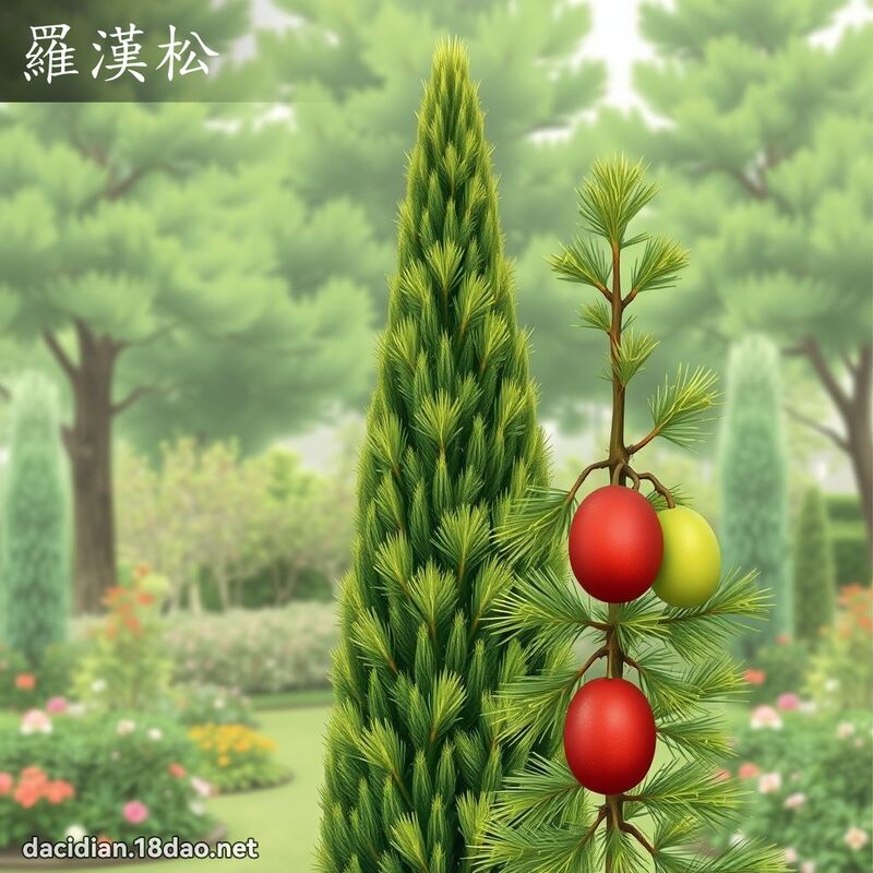 羅漢松 - 國語大辭典配圖