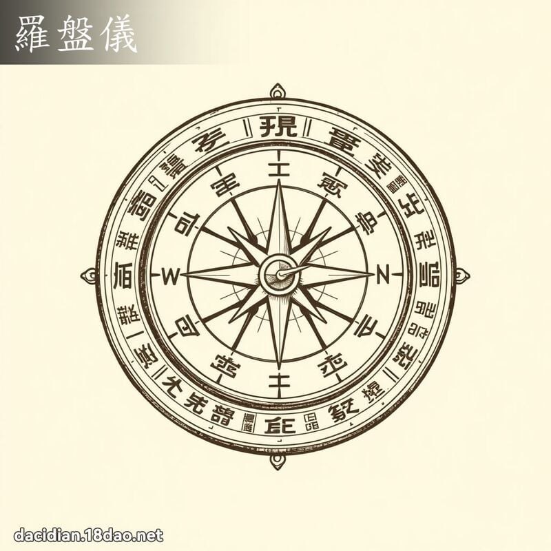 罗盘仪 - 国语大辞典配图