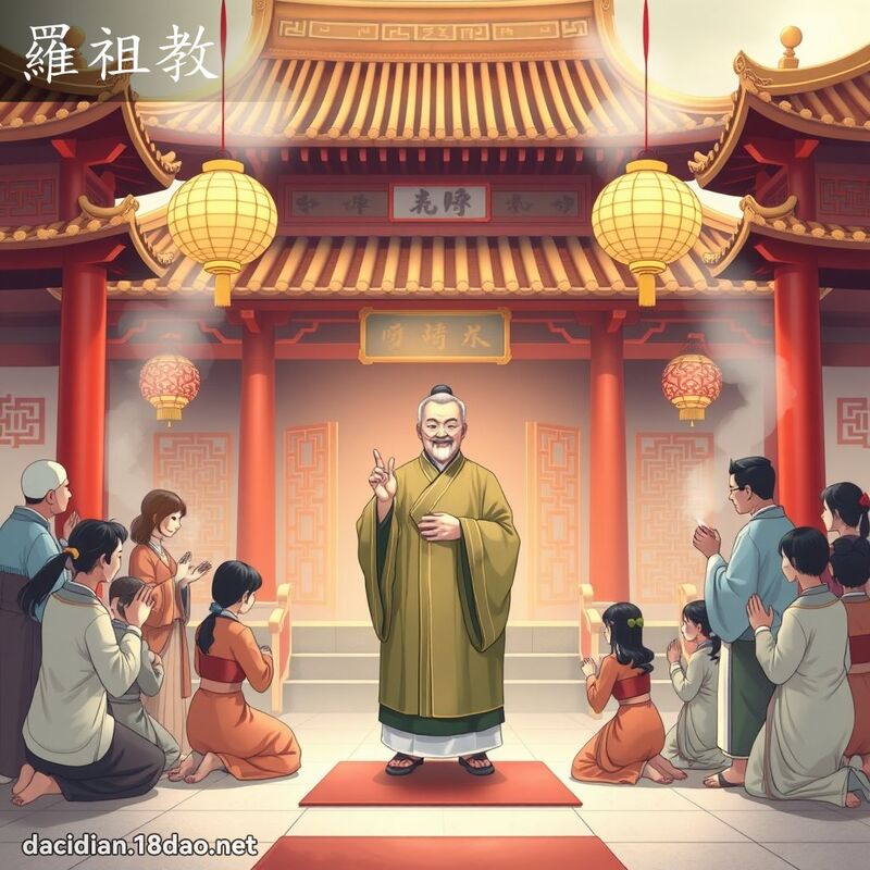 羅祖教 - 國語大辭典配圖