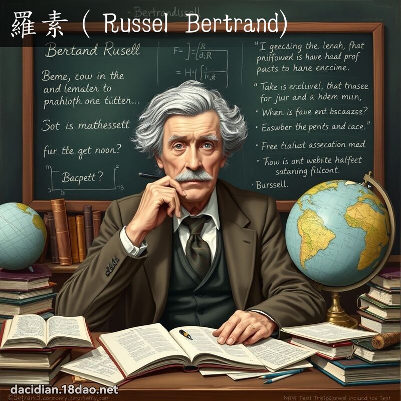 罗素（Russel Bertrand) - 国语大辞典配图