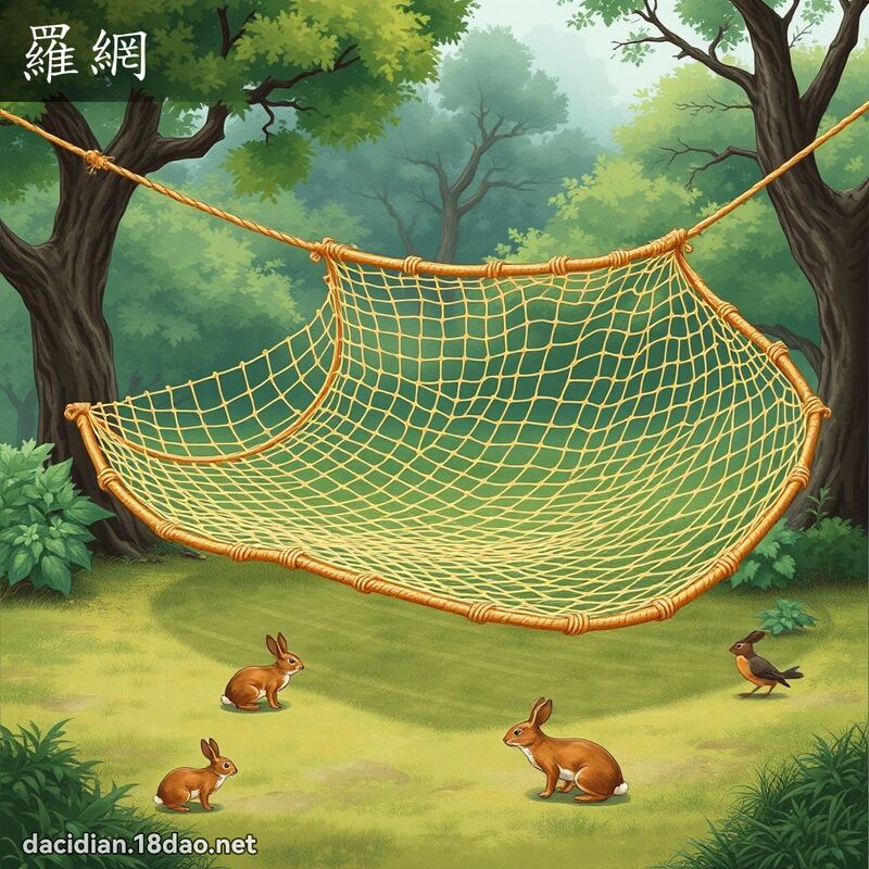 罗网 - 国语大辞典配图