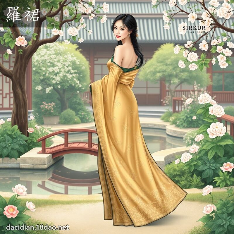 羅裙 - 國語大辭典配圖