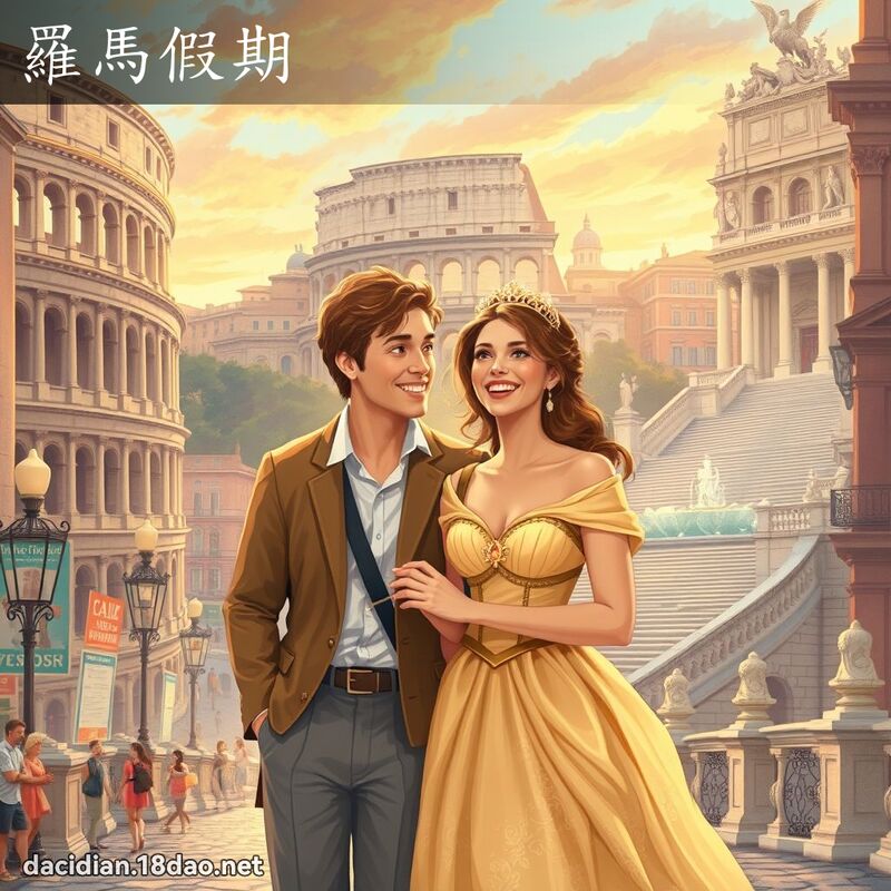 羅馬假期 - 國語大辭典配圖