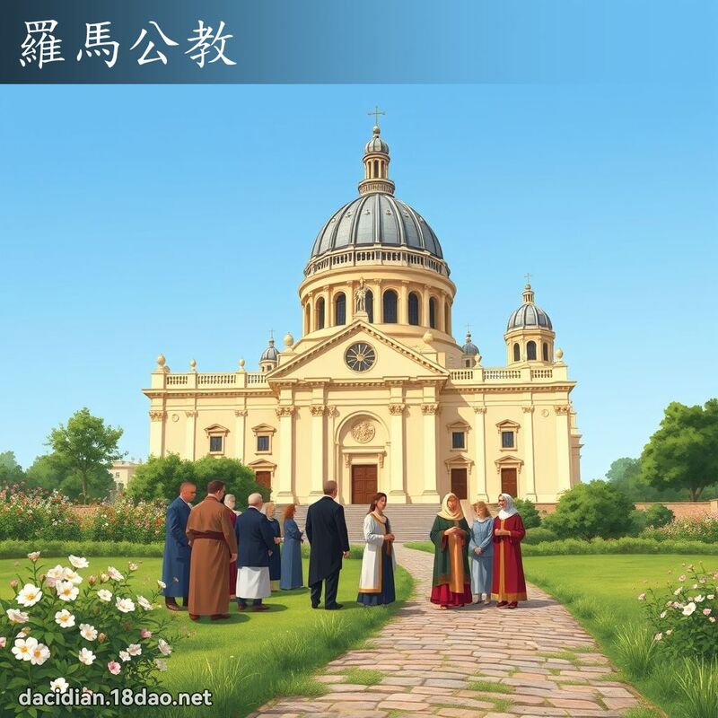 羅馬公教 - 國語大辭典配圖