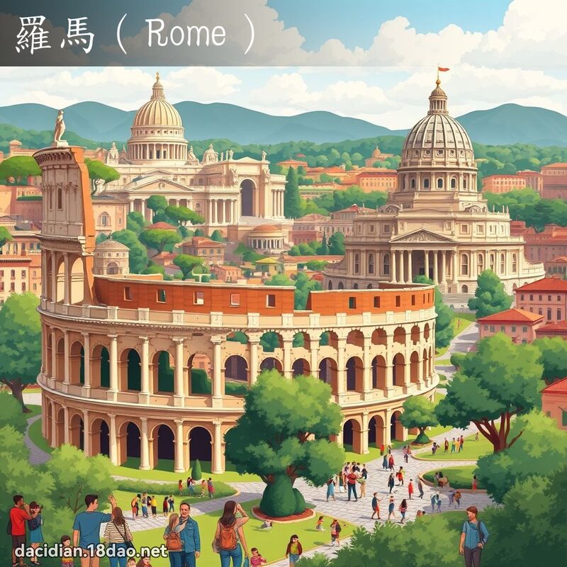 羅馬（Rome） - 國語大辭典配圖