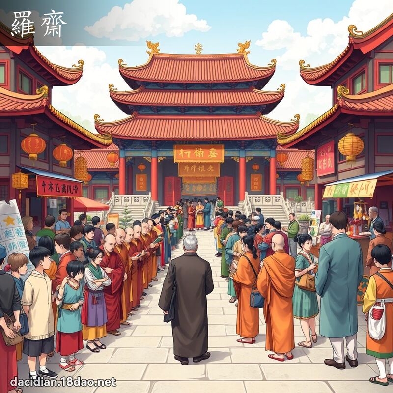 羅齋 - 國語大辭典配圖