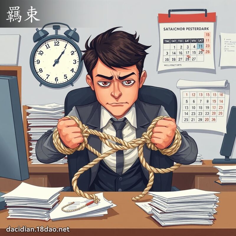 羈束 - 国语大辞典配图
