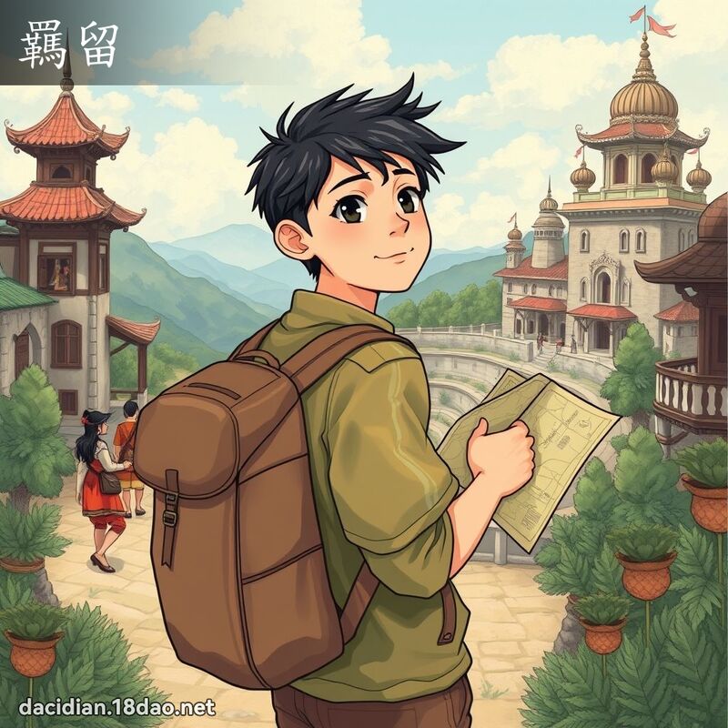 羈留 - 國語大辭典配圖