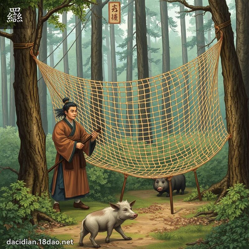 羉 - 國語大辭典配圖