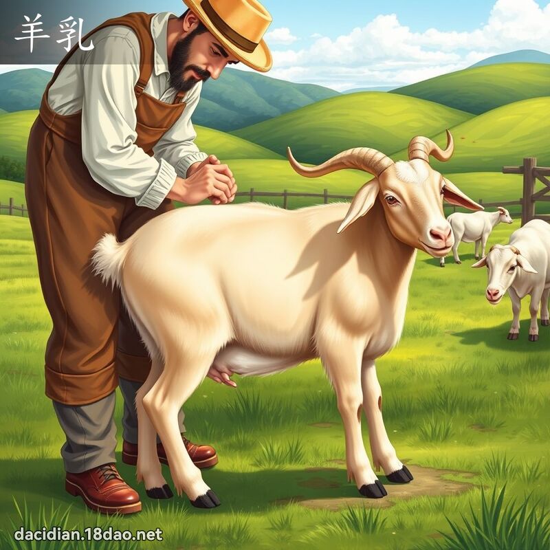 羊乳 - 国语大辞典配图