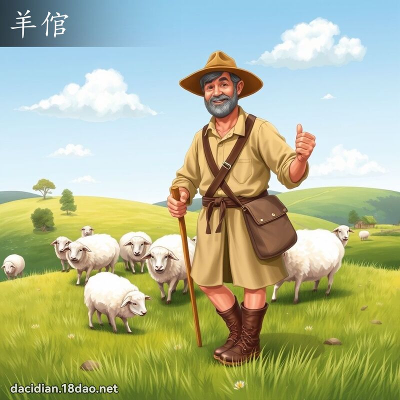 羊倌 - 國語大辭典配圖