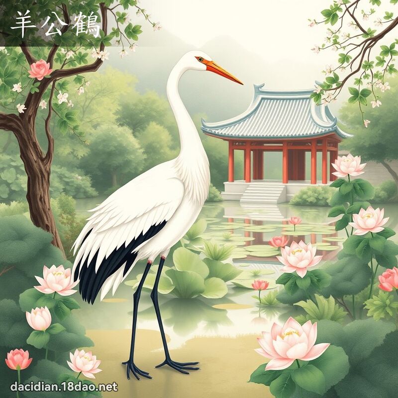 羊公鹤 - 国语大辞典配图