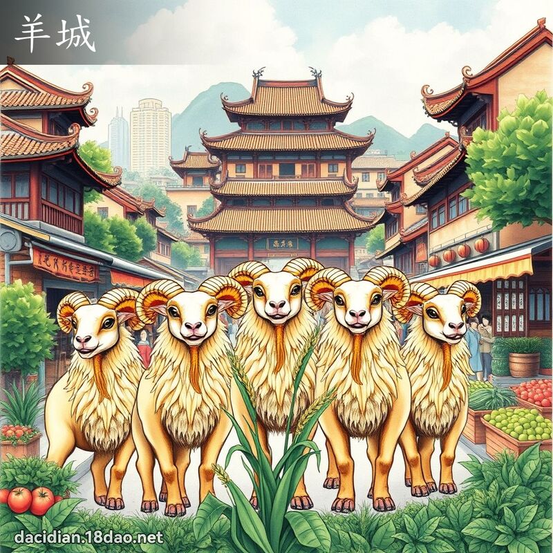 羊城 - 国语大辞典配图