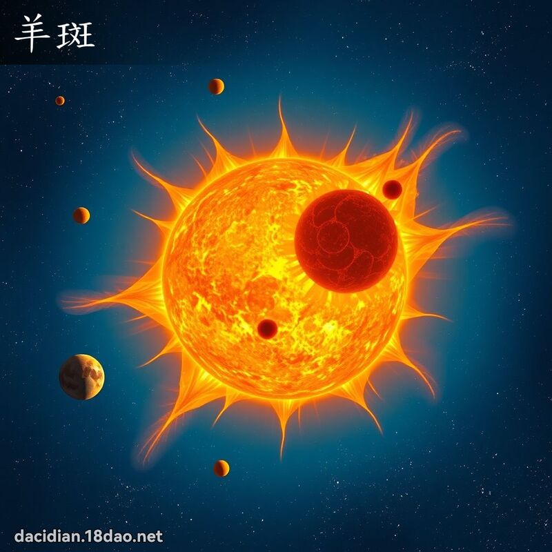 羊斑 - 國語大辭典配圖