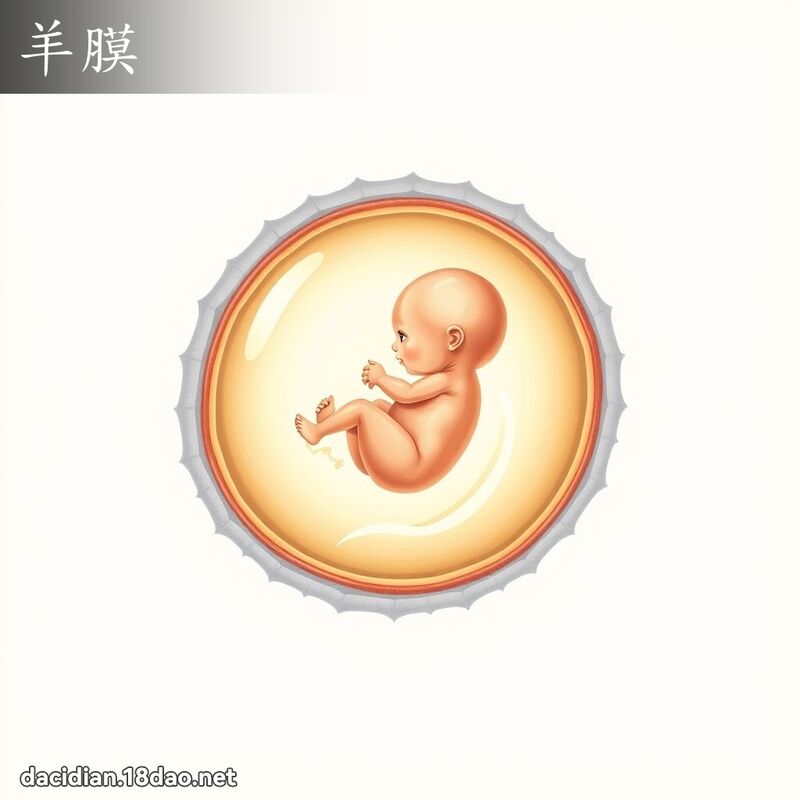 羊膜 - 國語大辭典配圖