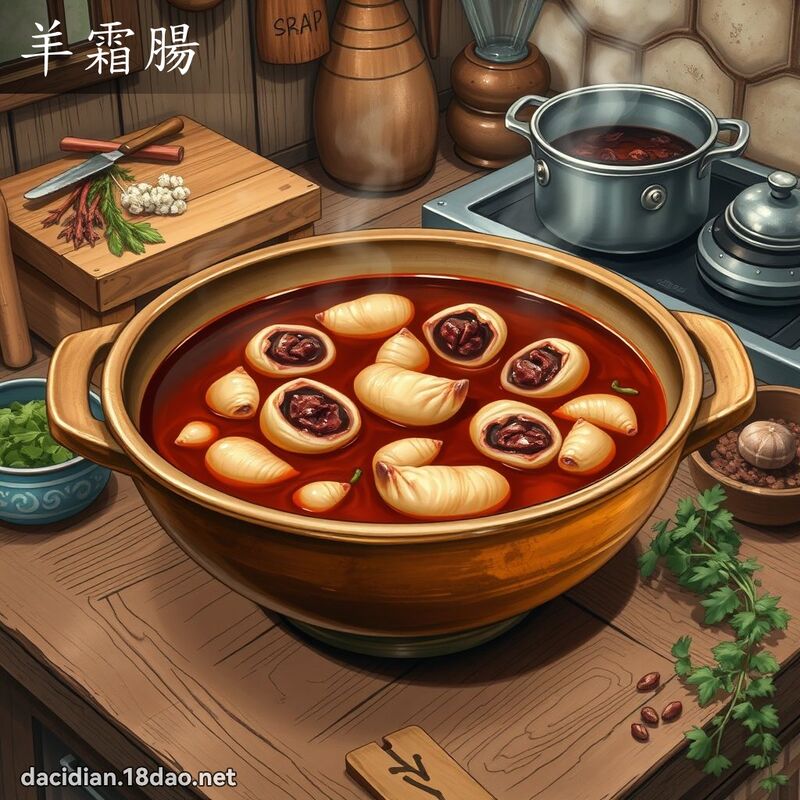 羊霜腸 - 國語大辭典配圖
