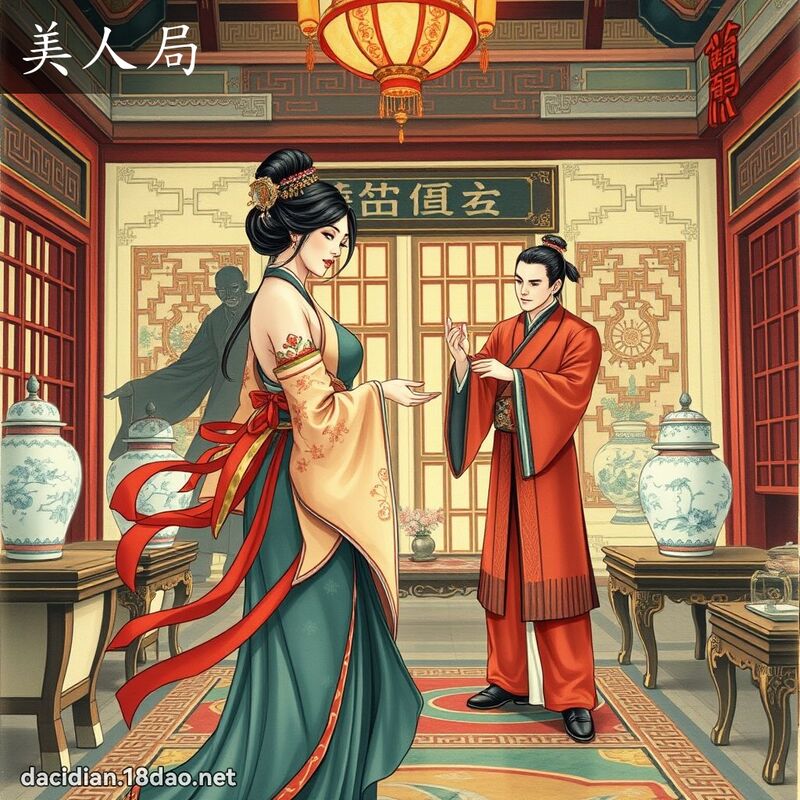 美人局 - 國語大辭典配圖