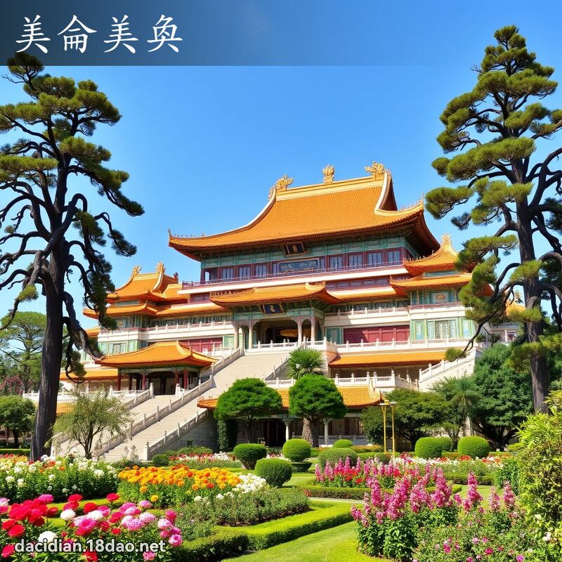 美侖美奐 - 國語大辭典配圖