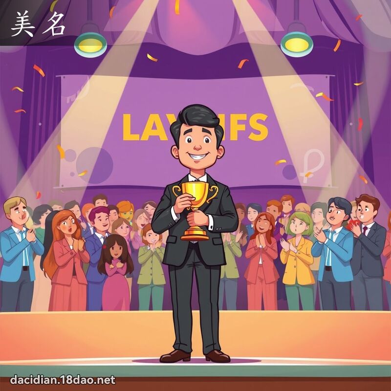 美名 - 国语大辞典配图