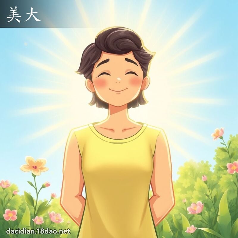 美大 - 国语大辞典配图