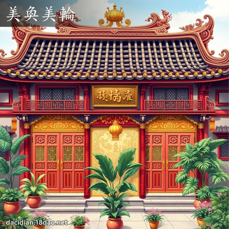 美奐美轮 - 国语大辞典配图