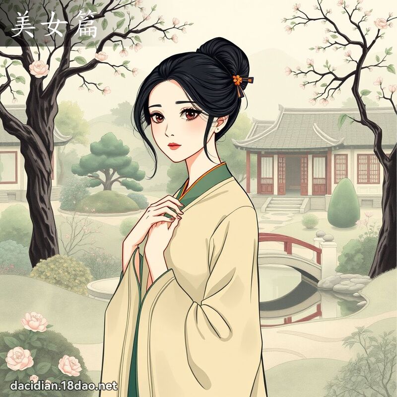 美女篇 - 國語大辭典配圖