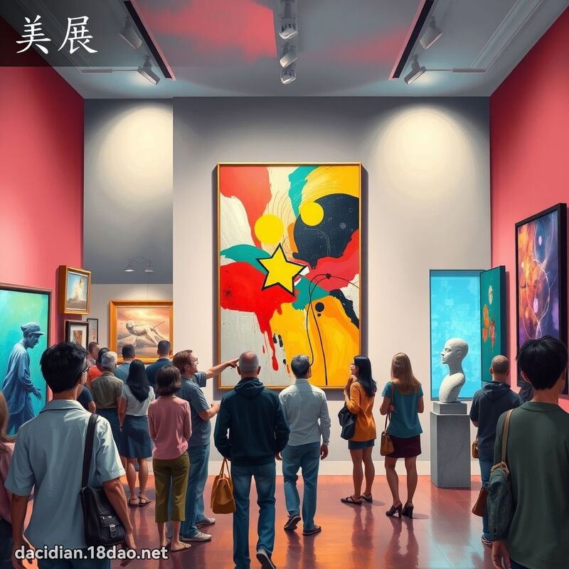 美展 - 国语大辞典配图