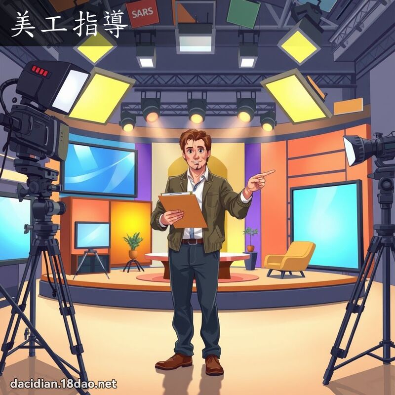 美工指導 - 國語大辭典配圖