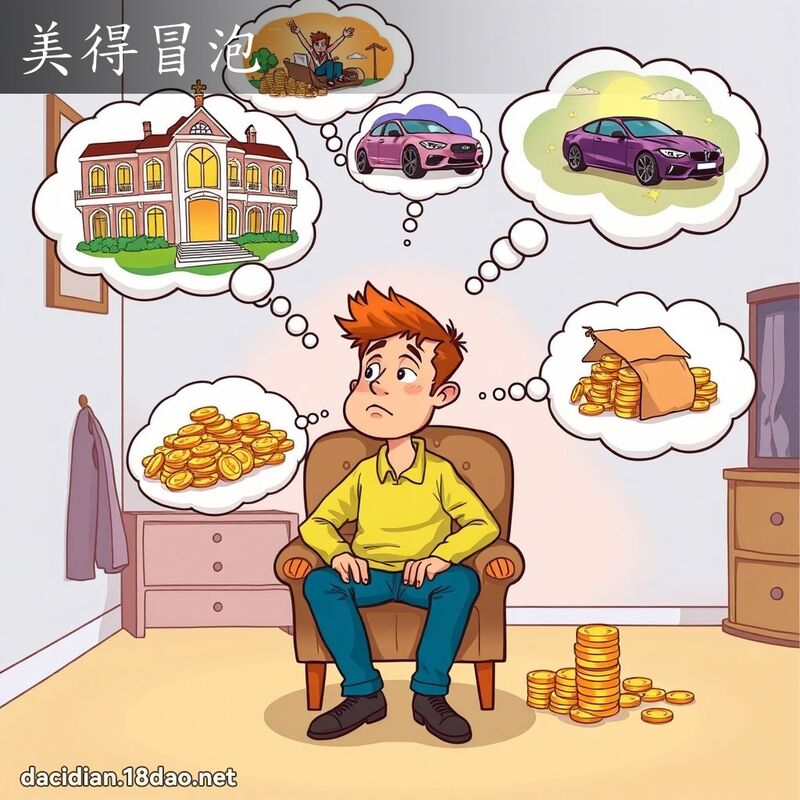 美得冒泡 - 国语大辞典配图