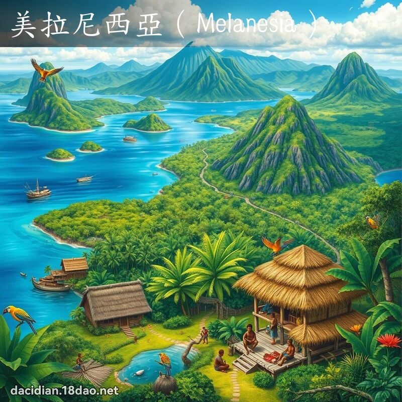 美拉尼西亚（Melanesia） - 国语大辞典配图