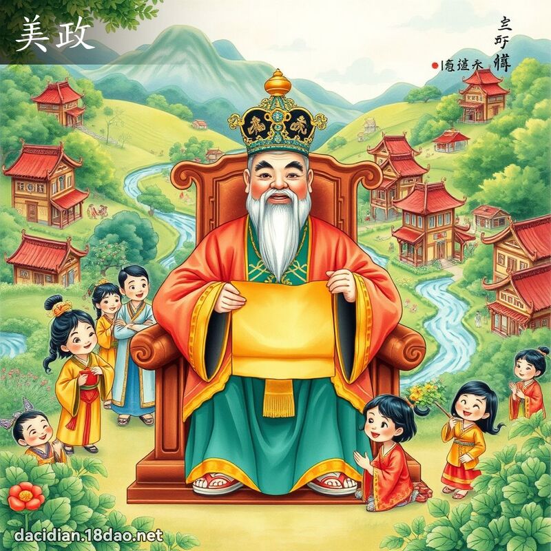 美政 - 國語大辭典配圖