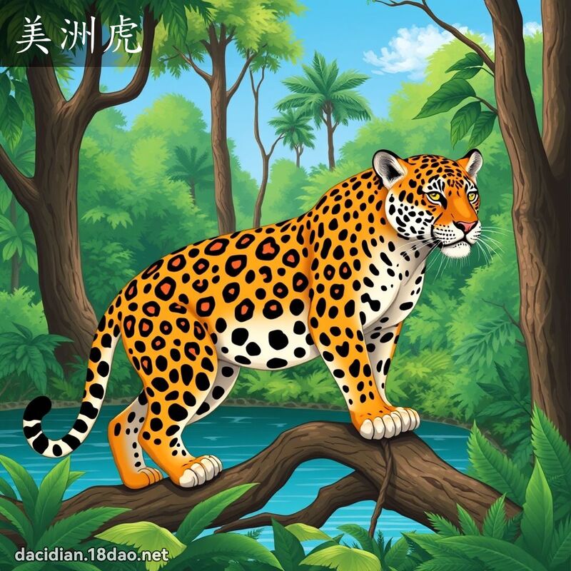 美洲虎 - 國語大辭典配圖