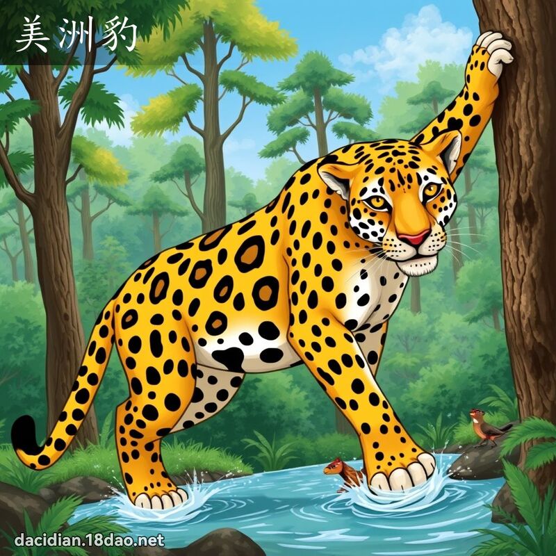美洲豹 - 國語大辭典配圖
