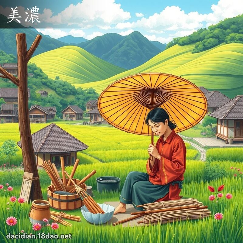 美浓 - 国语大辞典配图