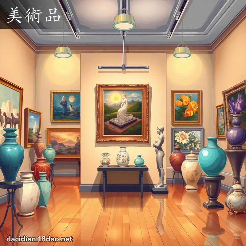 美術品 - 國語大辭典配圖