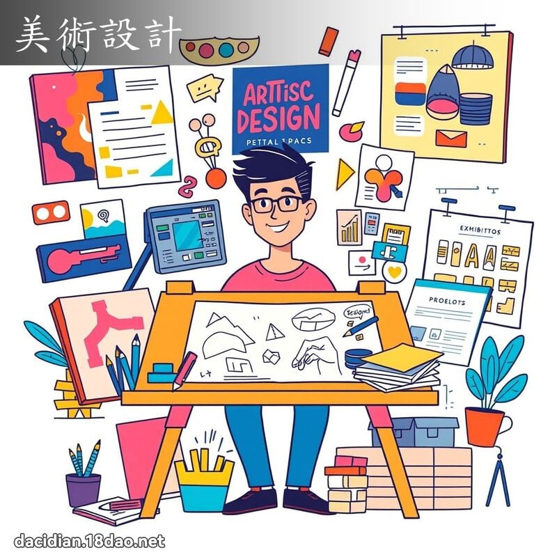 美术设计 - 国语大辞典配图
