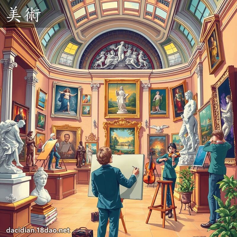 美術 - 國語大辭典配圖