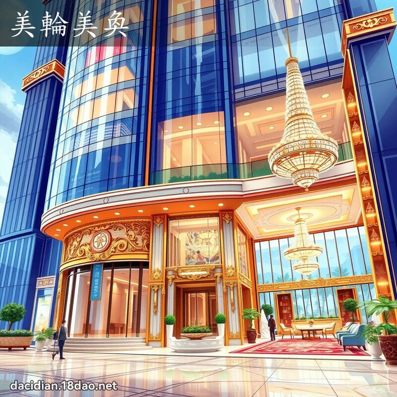 美轮美奐 - 国语大辞典配图