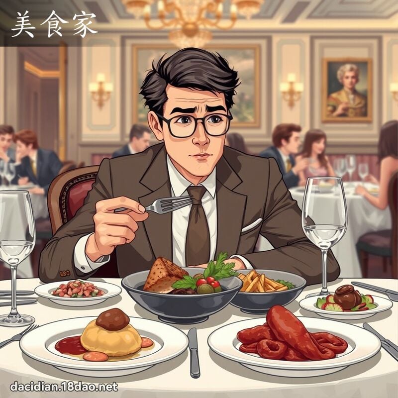 美食家 - 國語大辭典配圖